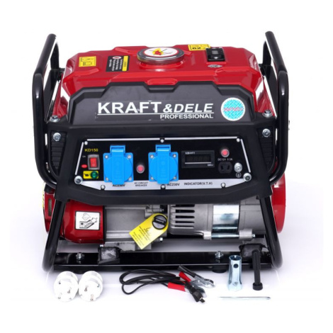Kraft&amp;Dele elektrocentrála 1500W 12V/230V KD150
