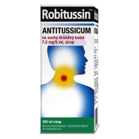 Robitussin Antitussicum na suchý dráždivý kašel sirup 100ml