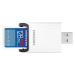 Samsung SDXC 128GB PRO PLUS + USB adaptér MB-SD128SB/WW Modrá