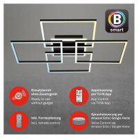 BRILONER CCT LED stropní svítidlo, 72,4 cm, 50 W, 5500 lm, černá BRILO 3515-015