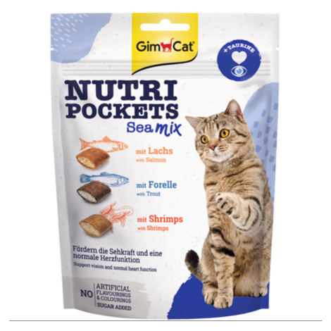 GimCat Nutri Pockets - Sea-Mix (150 g)