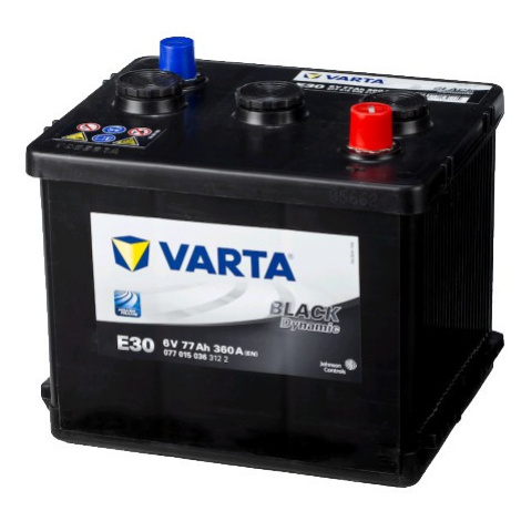 VARTA BLACK Dynamic 6V 77Ah 360A 077 015 036