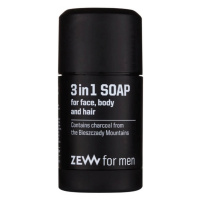 Zew For Men Stick 3v1 přírodní tuhé mýdlo na obličej, tělo a vlasy 85 ml