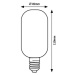 Rabalux Dekorativní LED filament žárovka s točeným vláknem, jantarová, E27,T45, 4W, 250lm, 3000K