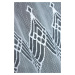 Dekorační žakárová záclona s řasící páskou AKRAM 250 bílá 200x250 cm MyBestHome