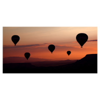 Umělecká fotografie Balloons, engin karci, (40 x 20 cm)
