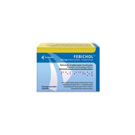 FEBICHOL 100MG CPS MOL 50 Noventis