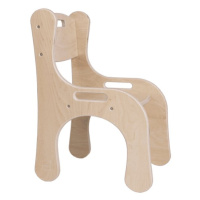Dětská ergonomická dřevěná židle Good Wood Barva: Přírodní