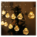 Dekorační světelný řetěz CHRISTMAS LIGHT délka 300 cm výška 40-60 cm Mybesthome