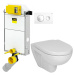 VIEGA Presvista modul PURE pro WC včetně tlačítka Style 20 bílé + WC JIKA LYRA PLUS + SEDÁTKO DU