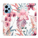 iSaprio flip pouzdro Pink Flowers 02 pro Xiaomi Redmi Note 12 Pro+ 5G