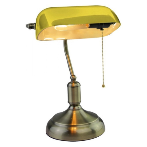 Žluté stolní lampy