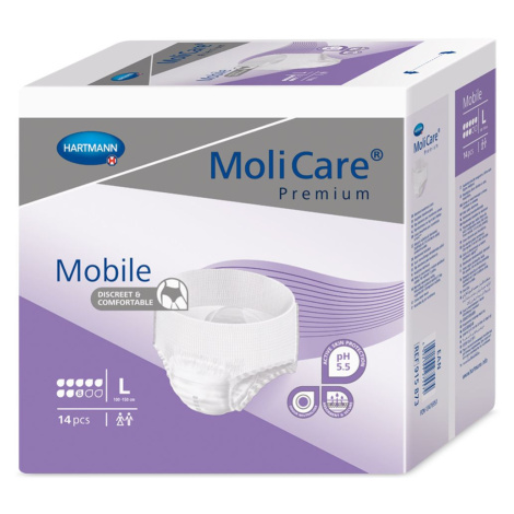 MoliCare Mobile 8 kapek vel. L inkontinenční kalhotky 14 ks