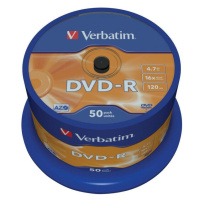 VERBATIM DVD-R(50 ks)Spindle/General Retail/16x/4.7GB