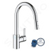 Grohe 31486001 - Dřezová baterie s výsuvnou sprškou, chrom