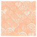 Umělecká fotografie Watercolor sea shell seamless pattern. Hand, Olga_Z, (40 x 40 cm)