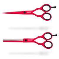 Kiepe Neon Scissor Set - set nůžek na stříhání 5.5" a efilačních nůžek, 5,5" 2480.1 (5