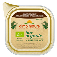 Almo Nature BioOrganic Maintenance 6 x 100 g - 15 % sleva - Bio telecí & bio zelenina