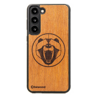 Pouzdro Bewood pro Samsung Galaxy S23 Plus Medvěd Merbau