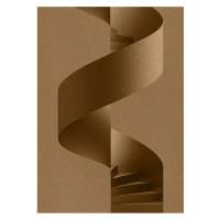 Paper Collective designové moderní obrazy The Serpentine (50 x 70 cm)
