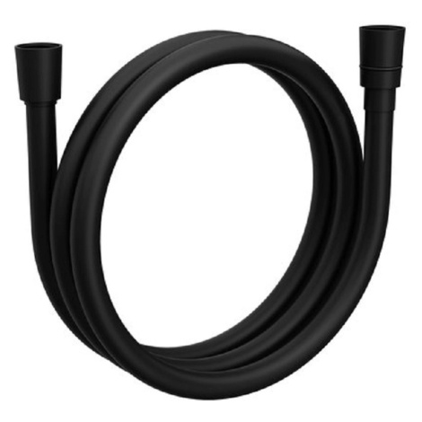 RAVAK Sprchová hadice z odolného plastu 913.23, satinflex, černá, 150 cm