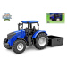 Kids Globe traktor modrý se sklápěčkou volný chod 27,5cm