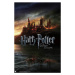 Plakát, Obraz - Harry Potter - Burning Hogwarts, (61 x 91.5 cm)