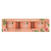 YANKEE CANDLE Tropical Breeze set Sampler 3× 37 g