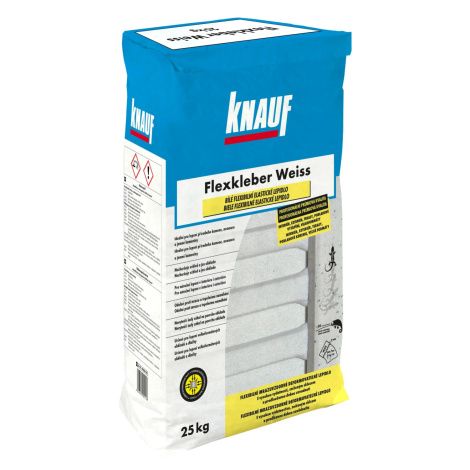 Knauf Cementové lepidlo Flexkleber C2T S1 bílé 25 kg