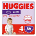 HUGGIES Little Movers Pants 4 9-14kg 36ks