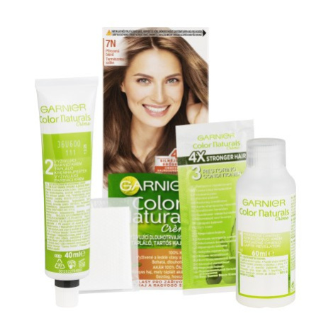Garnier Color Naturals permanentní barva na vlasy 7N přirozená blond, 60+40+12ml