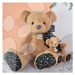 Plyšový medvídek Bear Light Brown Copain Calin Histoire d’Ours hnědý 60 cm od 0 měsíců