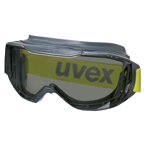 Uvex Uzavřené ochranné brýle megasonic, zorník tónovaný, šedá/žlutá