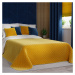 Přehoz na postel QUIDO mustard/hořčicová 220x240 cm Mybesthome