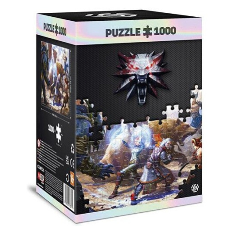 Puzzle The Witcher: Geralt and Triss in Battle Good Loot