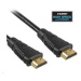 PREMIUMCORD Kabel HDMI - HDMI 0, 5m (v1.4, 3D, zlacené kontakty, stíněný)