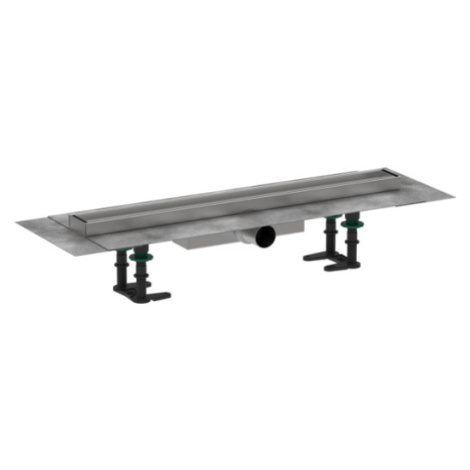 Hansgrohe RainDrain Compact sprchový žlab 60 cm kartáčovaná nerez mat 56163000