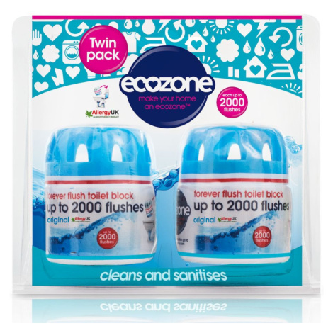 Ecozone Osvěžovač a čistič WC Duo Pack 2 ks