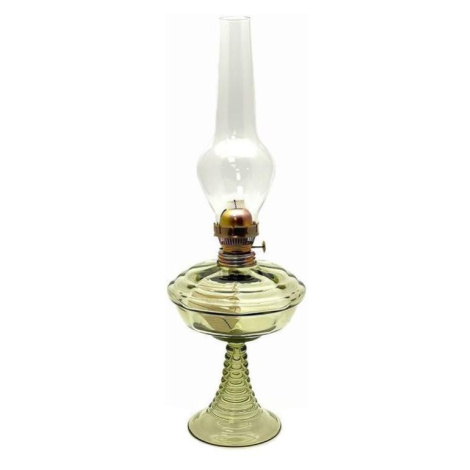 Floriánova huť Petrolejová lampa DROBĚNA 50 cm lesní zelená