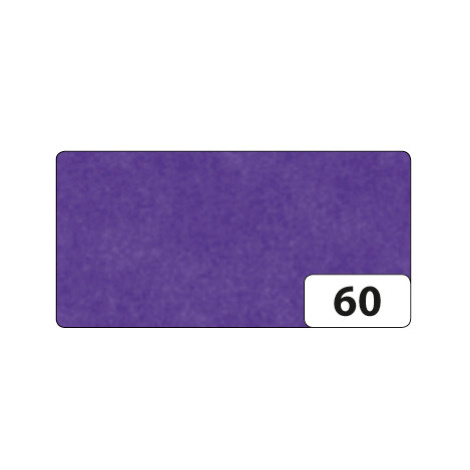 Hedvábný papír 50 × 70 cm, 20 g, 26 listů - barva tmavě fialová Bringmann - Folia Paper