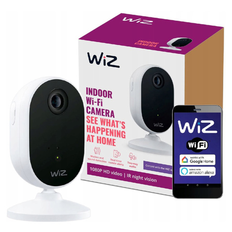 Vnitřní FullHD kamera 1080P Den Noc Ir Alarm WiFi Smart Aplikace WiZ