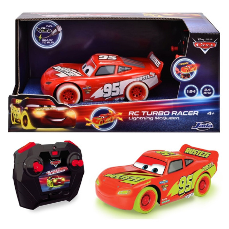 RC Cars Blesk McQueen Turbo Glow Racers 1:24 Dickie