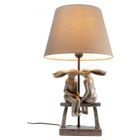 KARE Design Stolní lampa Animal Zaječí láska 53cm