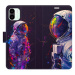 iSaprio Flip pouzdro Neon Astronaut 02 pro Xiaomi Redmi A1 / A2