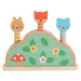 Petit Collage Dřevěná vyskakovací hračka Petit Friends