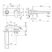 IDEAL STANDARD Edge Umyvadlová baterie pod omítku, chrom A7116AA