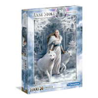 Clementoni - Puzzle Anne Stokes 1000 Zimní strážci