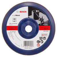 Brusný lamelový kotouč Bosch Best for Metal X571 180 mm 80 2608607344