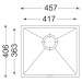 Sinks FRAME 457 Sahara FRAME 457 Sahara