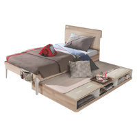 Studentská postel 120x200 s přistýlkou a úložným prostorem veronica